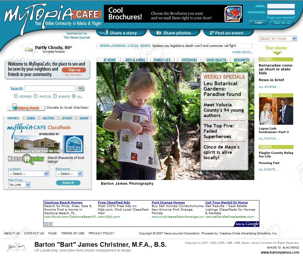 20080421 FERRIER Leu Botanical Gardens MAGAZINE