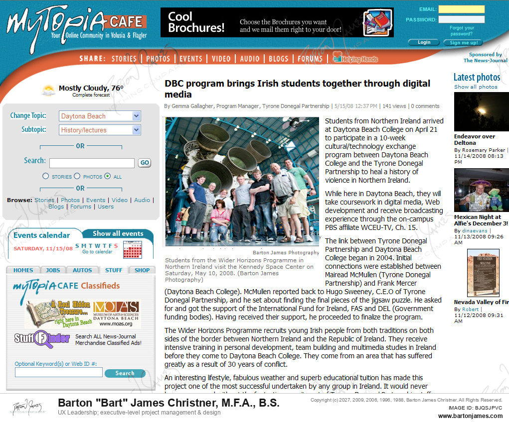 20080515 GALLAGHER DBCBrings Irish MAGAZINE