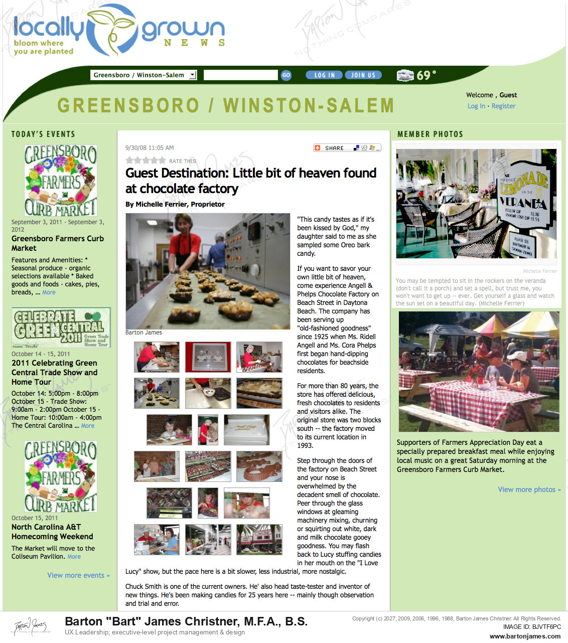 20080930 FERRIER Chocolate Factory MAGAZINE