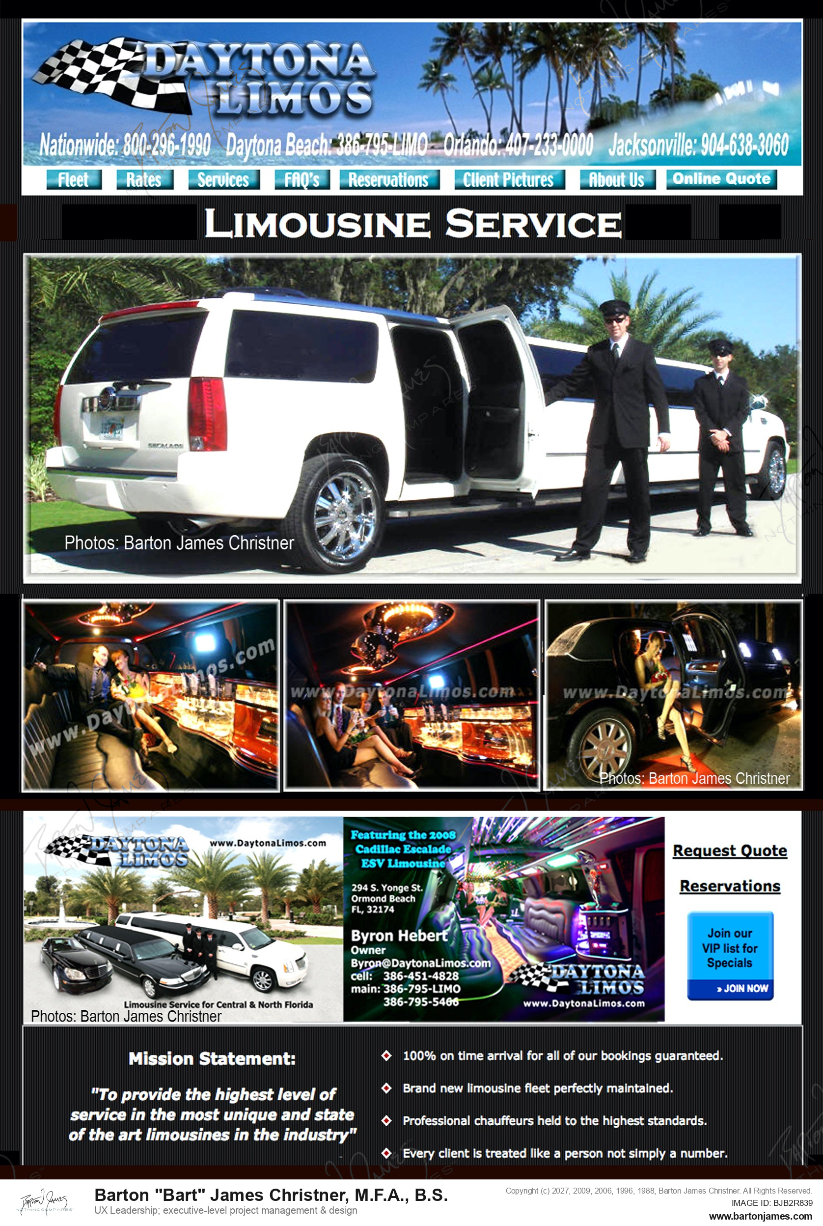 20080901 HEBERT Daytona Limos MOBILE