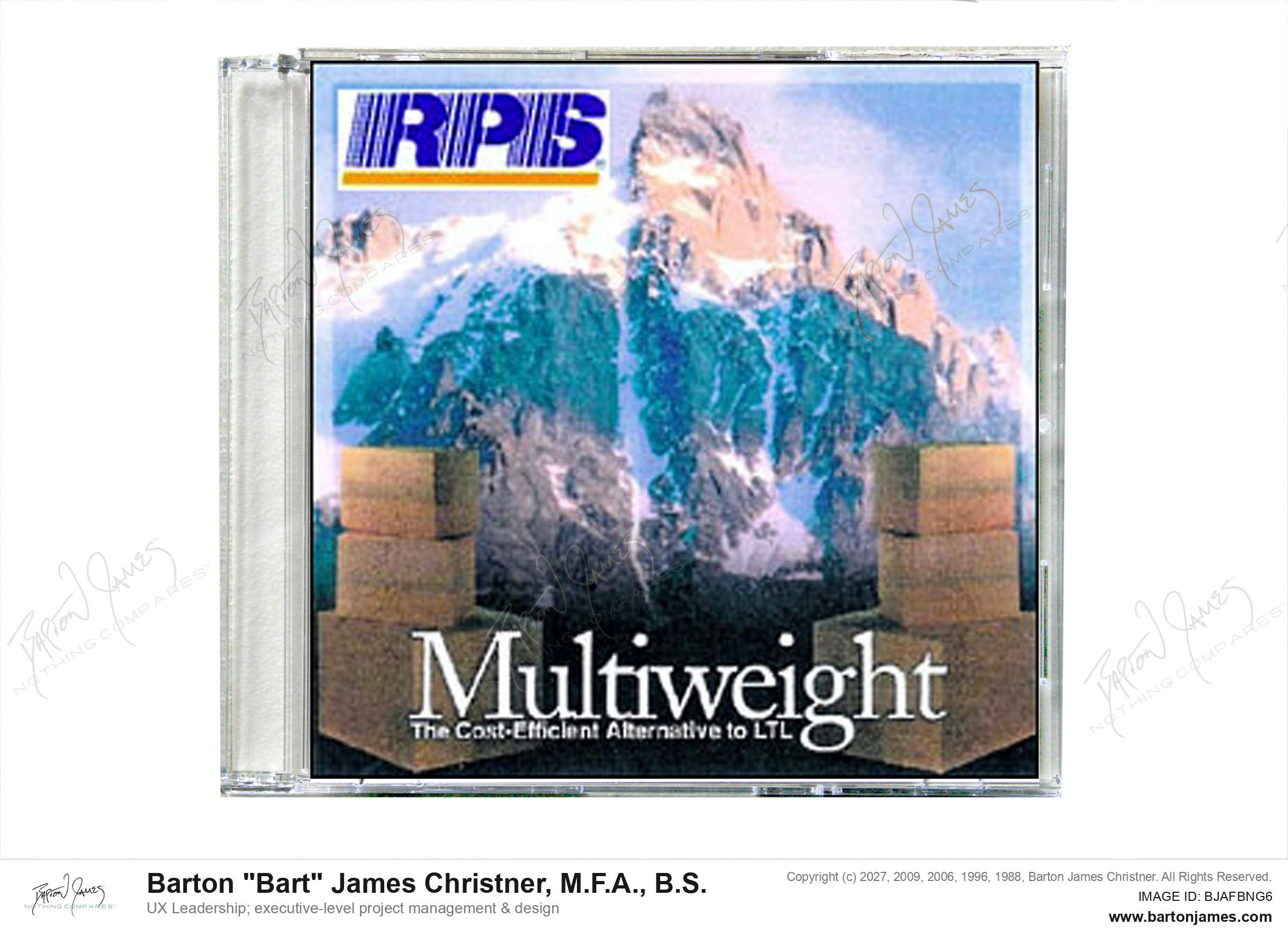 19970201 TRUMBLE Multiweight Disc PACKAGING