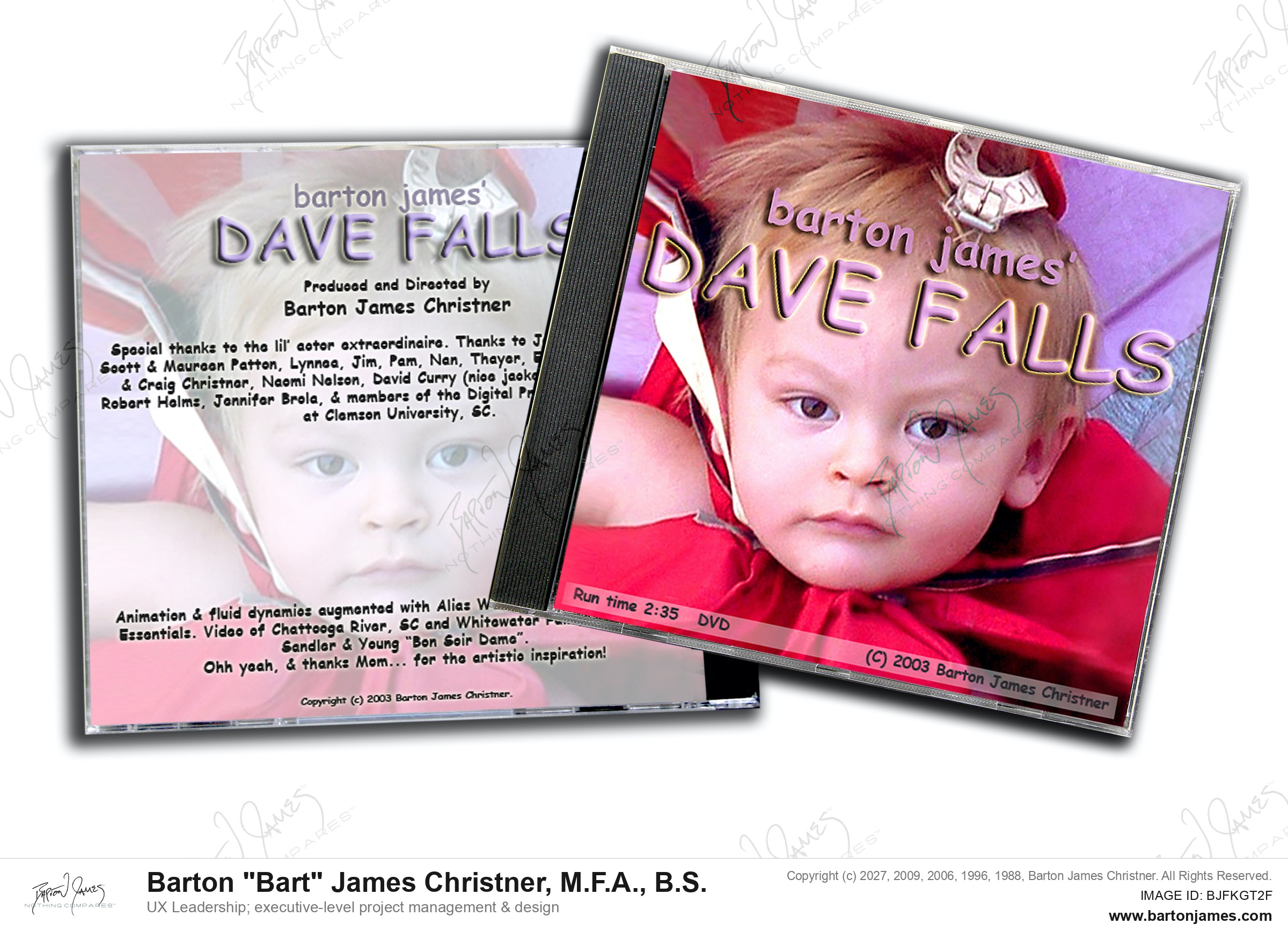 20030107 CHRISTNER Dave Falls PACKAGING
