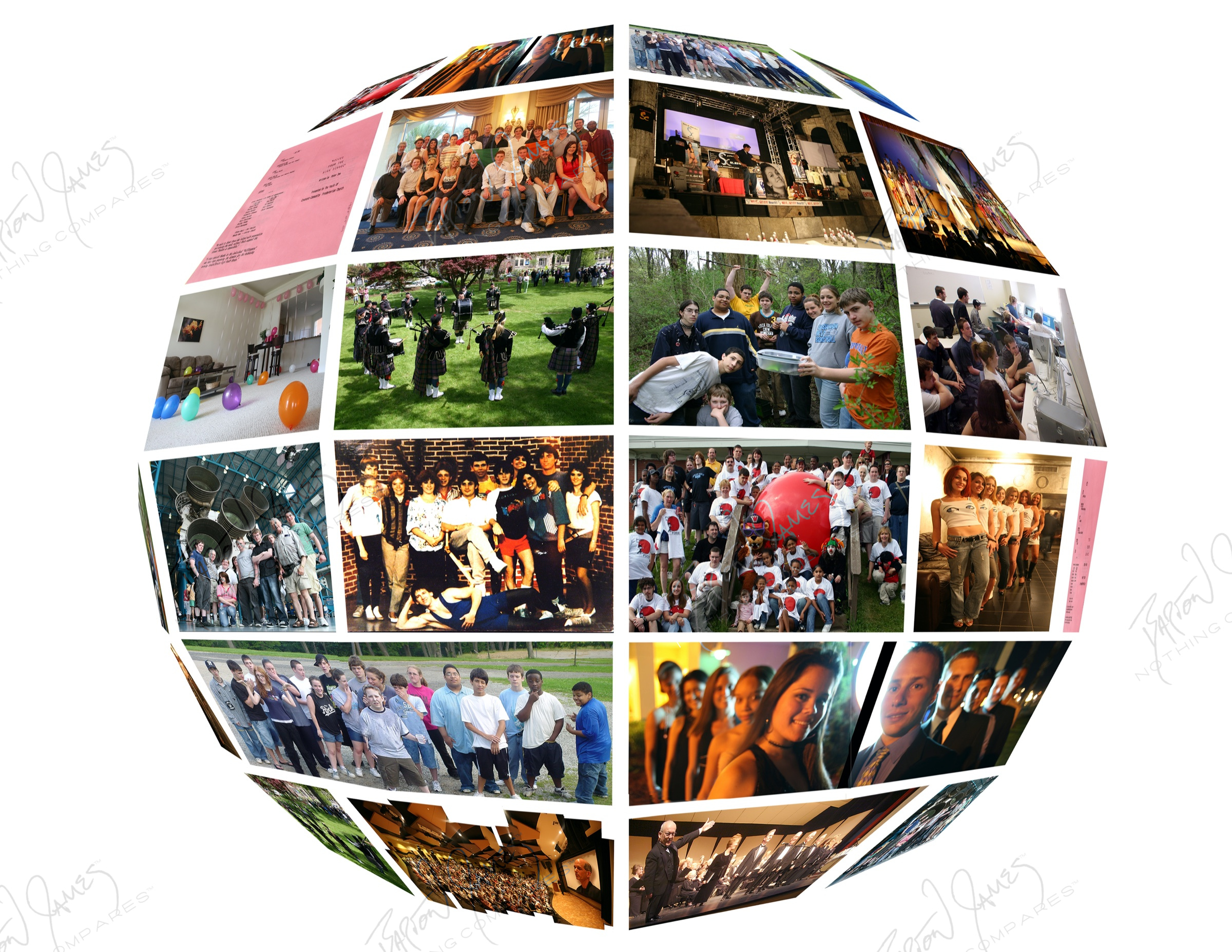 D5 Performance: a collage of the work in this chapter