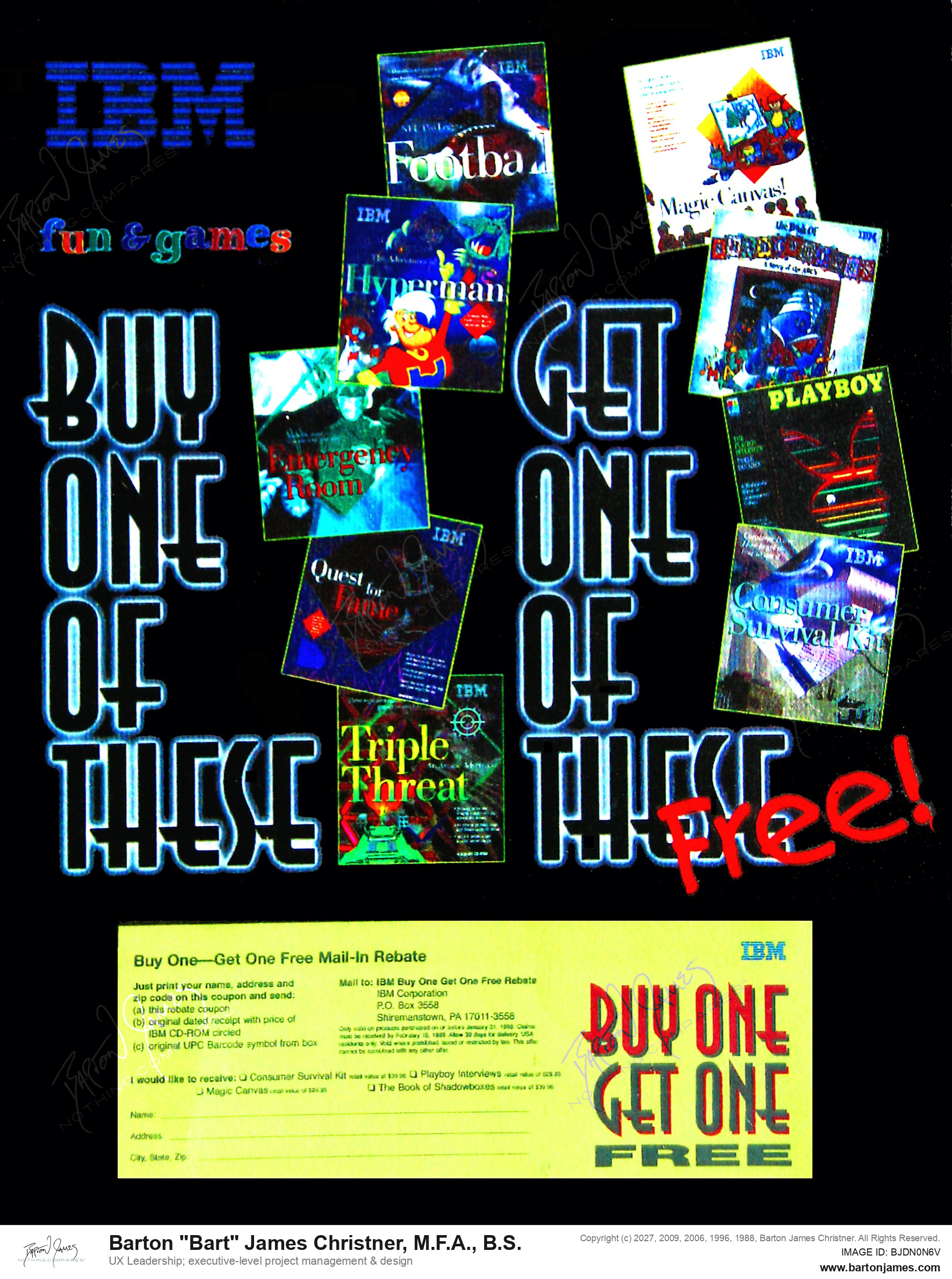 19961201 SHAPIRO Funn Games POSTER