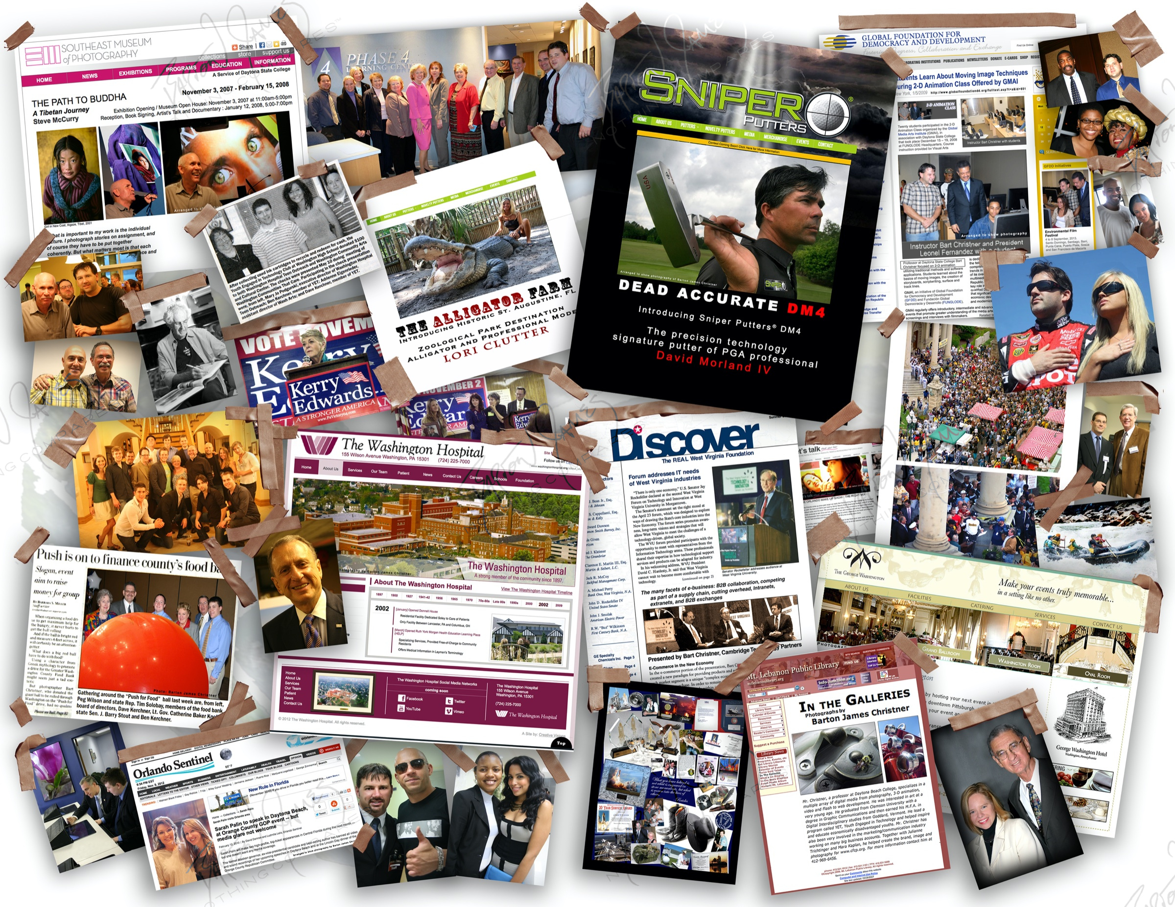 D5 Press Release: a collage of the work in this chapter