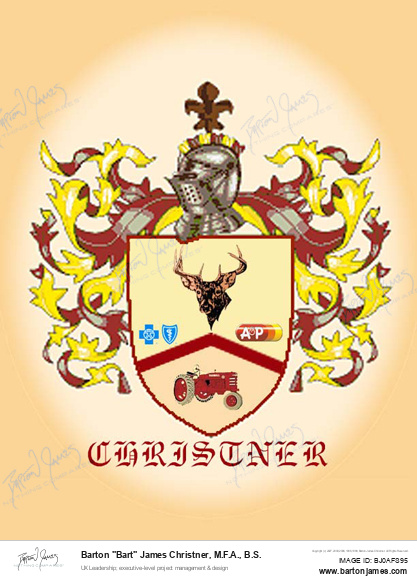 19920501 CHRISTNER Coat Of Arms RESEARCH