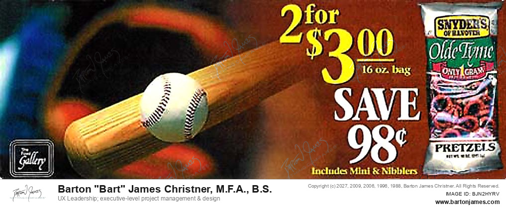 19970301 MORRIS Snyders Pretzels SHELFTALKER