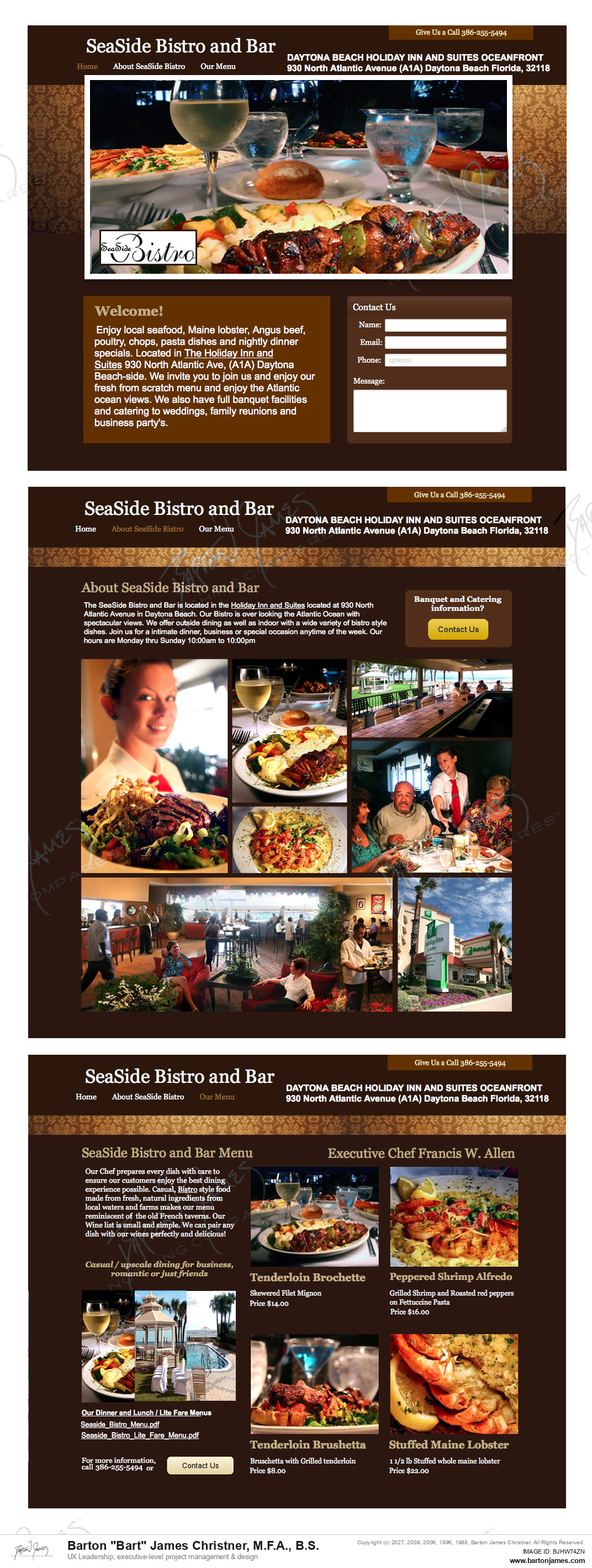 20121023 ALLEN Sea Side Bistro SOCIALMEDIA